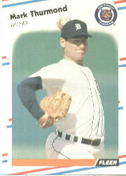 1988 Fleer Baseball Cards      073      Mark Thurmond